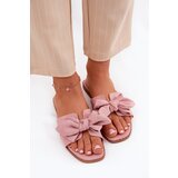 Boto Flat Women's Slippers With Bow Pink Tobin | shoptok.hr