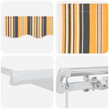  Povlačivi tende Šareni 500 x 300 x 165 cm Poliester i aluminij | shoptok.hr
