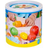  Drveni nož za sjeckanje povrća i voća u kantici - šarena | Shoptok.si