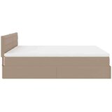 vidaXL okvir kreveta s madracima cappuccina 180x200cm umjetna koža | shoptok.hr