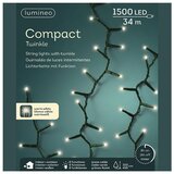  Spoljašnje Led novogodišnje lampice 8 funkcija toplo bele L3400cm Lumineo 495357 | ePonuda.com