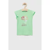Birba&Trybeyond Kratka majica za dojenčka zelena barva