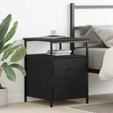  Noćni ormar Crni hrast 34 x 35,5 x 50 cm Konstruirano drvo | shoptok.hr