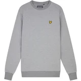 Lyle & Scott Majica rumena / pegasto siva / črna