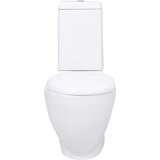 Keramička Keramična WC školjka pretok vode zadaj bela, (20766867) | Shoptok.si