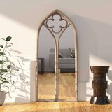  Ogledalo boja pijeska 70 x 30 cm željezno za unutarnju upotrebu | shoptok.hr