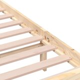  Okvir za krevet od masivnog drva 100 x 200 cm | shoptok.hr