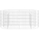 Gabionska povišena gredica od pocinčanog željeza 120x50x50 cm | shoptok.hr