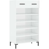 Ormarić za cipele sjajni bijeli 60x35x105 cm konstruirano drvo | shoptok.hr