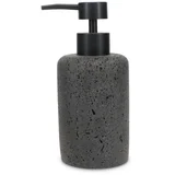 Temno siv dozirnik za milo iz poliresina 250 ml Suds –