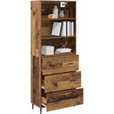  Highboard s ladicama 2 pcs Staro drvo Konstruirano drvo | shoptok.hr