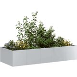 vidaXL Sadilnik 200x80x40 cm Pocinkano jeklo | Shoptok.si