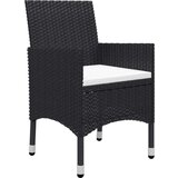  9-dijelni vrtni blagovaonski set crni | shoptok.hr