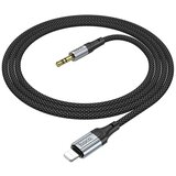 Aux kabel Lightning na Jack 3.5mm Hoco 1m UPA26 črn | Shoptok.si