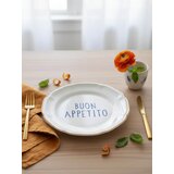 Sinsay Keramički tanjur s natpisom Buon Appetito | shoptok.hr