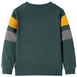  Dječja topla majica tamnozelena 116 | Shoptok.si