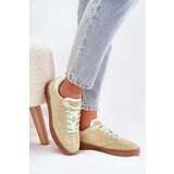 D.Franklin Suede Sports Shoes Sneakers Women Lime | ePonuda.com