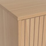 Casa Selección TV komoda u dekoru hrasta u prirodnoj boji 120x45x40 cm Mid-Lines – | shoptok.hr