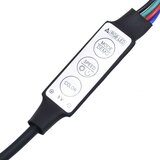 TV ormarić s LED svjetlima siva boja betona 120 x 35 x 40 cm | shoptok.hr