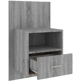  Stenske nočne omarice 2 kosa siva sonoma, (20809031) | Shoptok.si