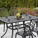Gardenson Vrtna Miza Tisch, 140x80, Aluminij | Shoptok.si
