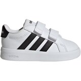 Adidas dečačke patike Grand Kort 3.0 CF I, bele/crne/bele, bele | Eponuda.com