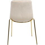 MID.YOU STOL, les, kovina, tekstil rjavosiva | Shoptok.si
