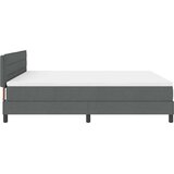  Krevet s opruga kutije Tamno siva 180 x 200 cm tkanina | shoptok.hr