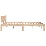  Okvir za krevet od masivne borovine 160 x 200 cm | shoptok.hr