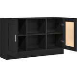 Sideboard Crna Oštra 120x30 5x70 cm Od drvenih materijala | shoptok.hr