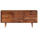 Furnova TV omarica 118x30x55 cm trden akacijev les, (21923783) | Shoptok.si