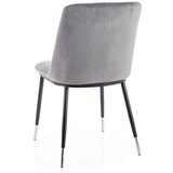  Stolica JILL - Baršun - siva | shoptok.hr