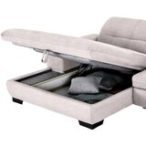 CARRYHOME KOTNA SEDEŽNA GARNITURA, tkanina svetlo roza | Shoptok.si