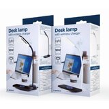 Gembird TA-WPC10-LED-01-W LED Stona lampa + QI bezicni punjac max10W White | ePonuda.com