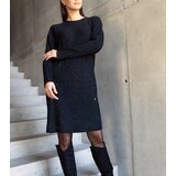  Black shimmering midi dress Kadyra | Shoptok.si