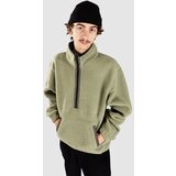Rhythm Sherpa Half-Zip Pulover iz flisa sage Cene