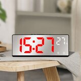 Venisymlis Večnamenska Ura Stenska Ura Za Dnevno Sobo Dekoracija Doma Digitalna Elektronska Ura Tiha Ura Temperatura In Vlažnost Ura Z Barvnim Zaslonom, (22060082) | Shoptok.si
