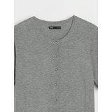 Sinsay Pletena bluza s gumbima | shoptok.hr