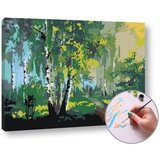  Slikanje po številkah WALKING THROUGH THE FOREST | nizka težavnost | nizka težavnost | Shoptok.si