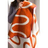 noo.ma Narančasta deka 150x200 cm Swirl – | shoptok.hr