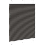  Plisirana žaluzija črna 105x100 cm Širina tkanine 104,4 cm, (22058729) | Shoptok.si