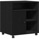  Držač za printer Crni hrast 60 x 50 x 67 cm Konstruirano drvo | shoptok.hr