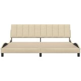  Okvir za krevet bez madraca krem 200x200 cm od tkanine - Krema 200 x 200 cm | shoptok.hr