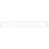 Staklenik s čeličnim okvirom bijeli 56 m² 14 x 4 x 2 m | shoptok.hr