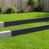 Profil za rubove vrta 10 kom. 100 x 15 x 15 cm Čelik Crna - Crna 100 x 15 x 15 cm 10 Cijene
