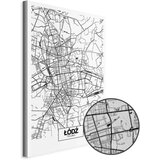  Slika - City Plan: Lodz (1 Part) Vertical 20x30 Premium Print | shoptok.hr