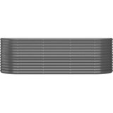  Povišena vrtna gredica od pocinčanog čelika 224x80x68 cm antracit | Eponuda.com