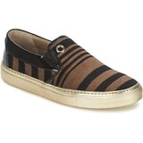 Sonia Rykiel Slips on STRIPES VELVET Kostanjeva Cene