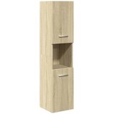  5-dijelni set kupaonskog namještaja boja hrasta sonome drveni | Shoptok.si