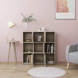 Ormarić za knjige boja hrasta 90x30x90 cm od konstruiranog drva | shoptok.hr